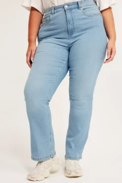 Bootcut jeans high waist