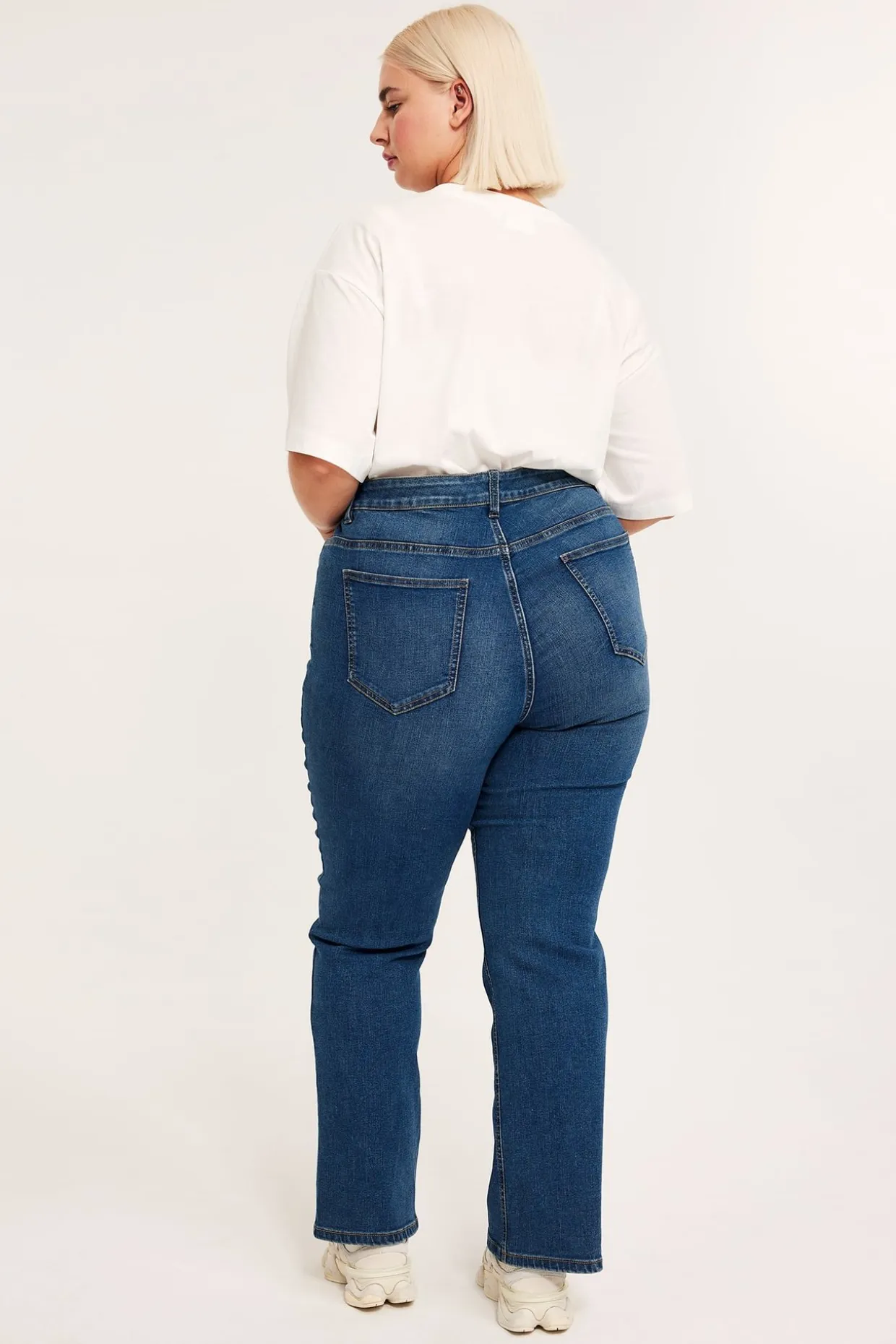 Bootcut jeans high waist