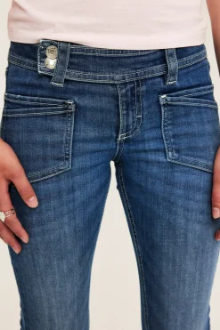 Bootcut jeans low waist