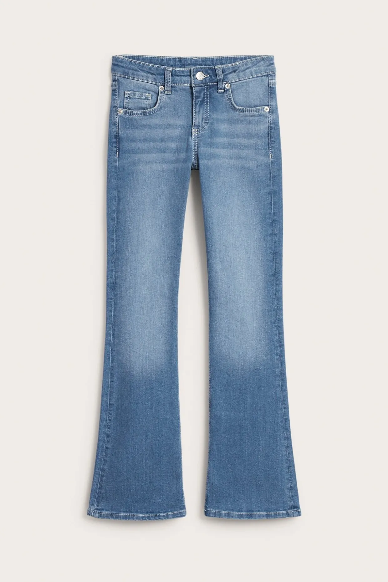 Bootcut jeans low waist
