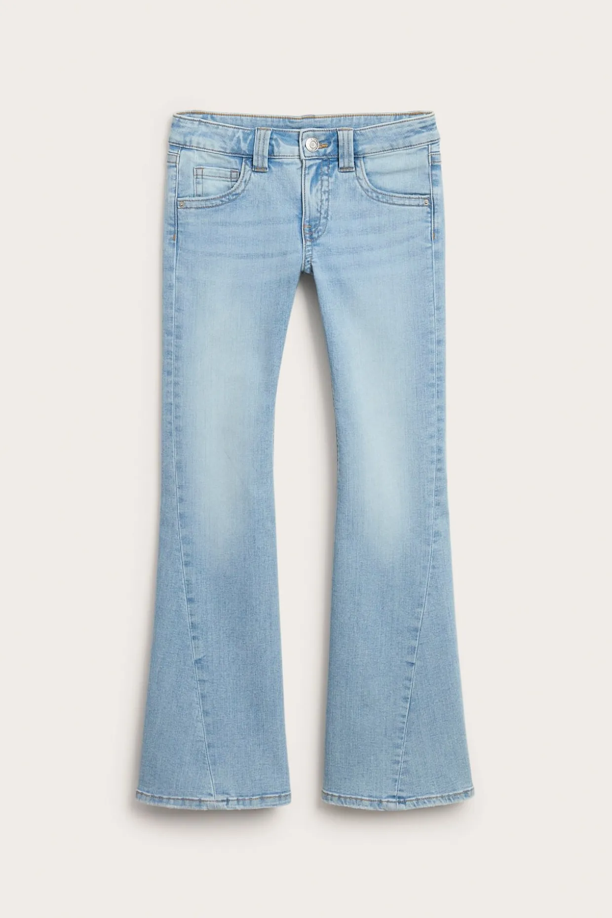 Bootcut jeans low waist