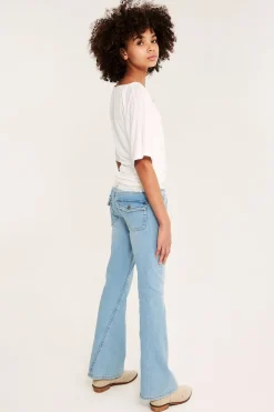 Bootcut jeans low waist