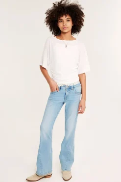 Bootcut jeans low waist