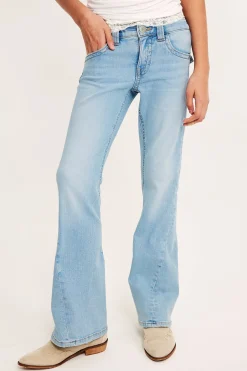 Bootcut jeans low waist