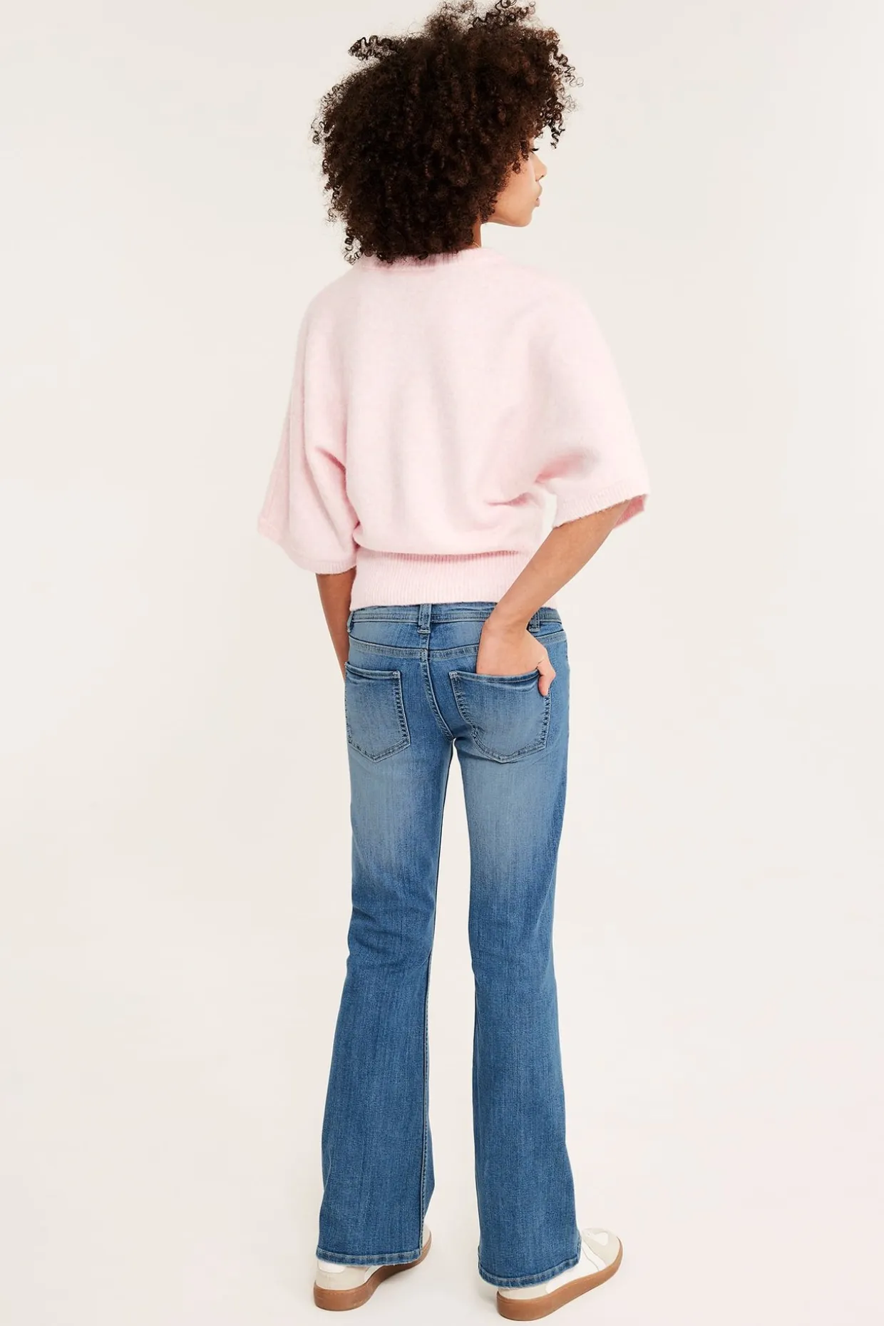 Bootcut jeans low waist