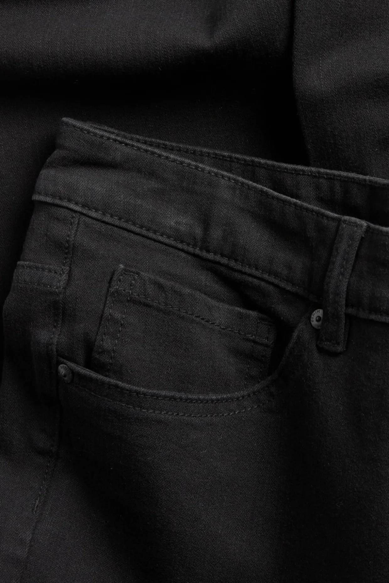 Bootcut jeans med høy midje