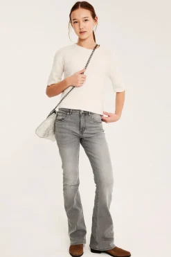 Bootcut jeans mid waist