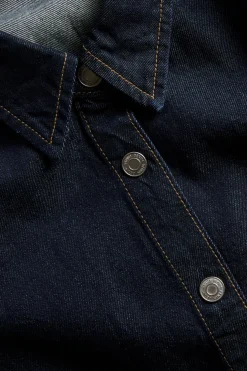Boxy jeansskjorte