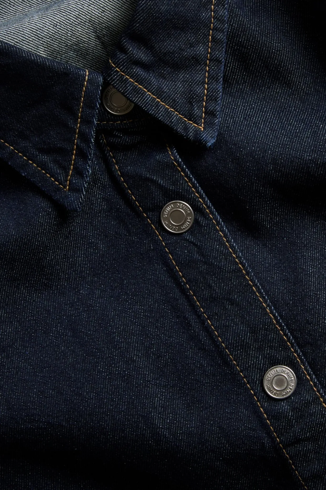 Boxy jeansskjorte