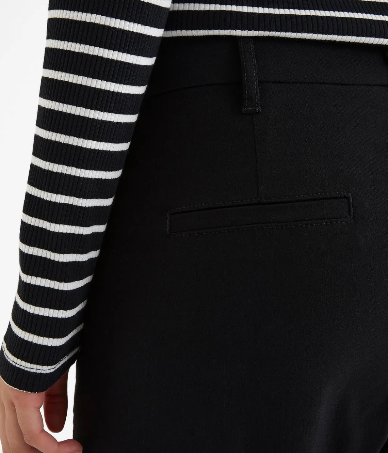 Boyfriend-bukse slim fit