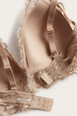 Bralette med blonder