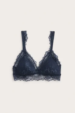 Bralette med blonder