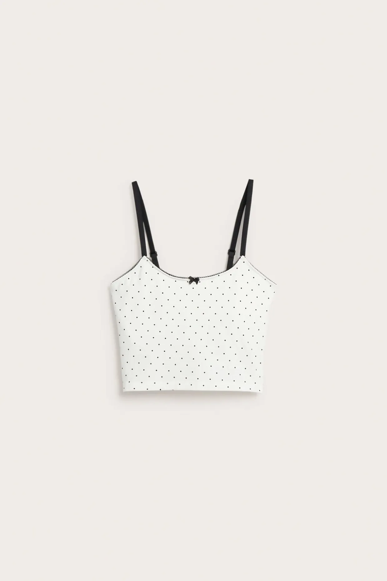 Bralette med pikotkant