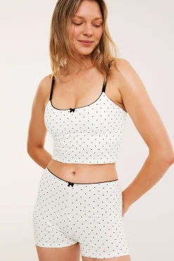 Bralette med pikotkant