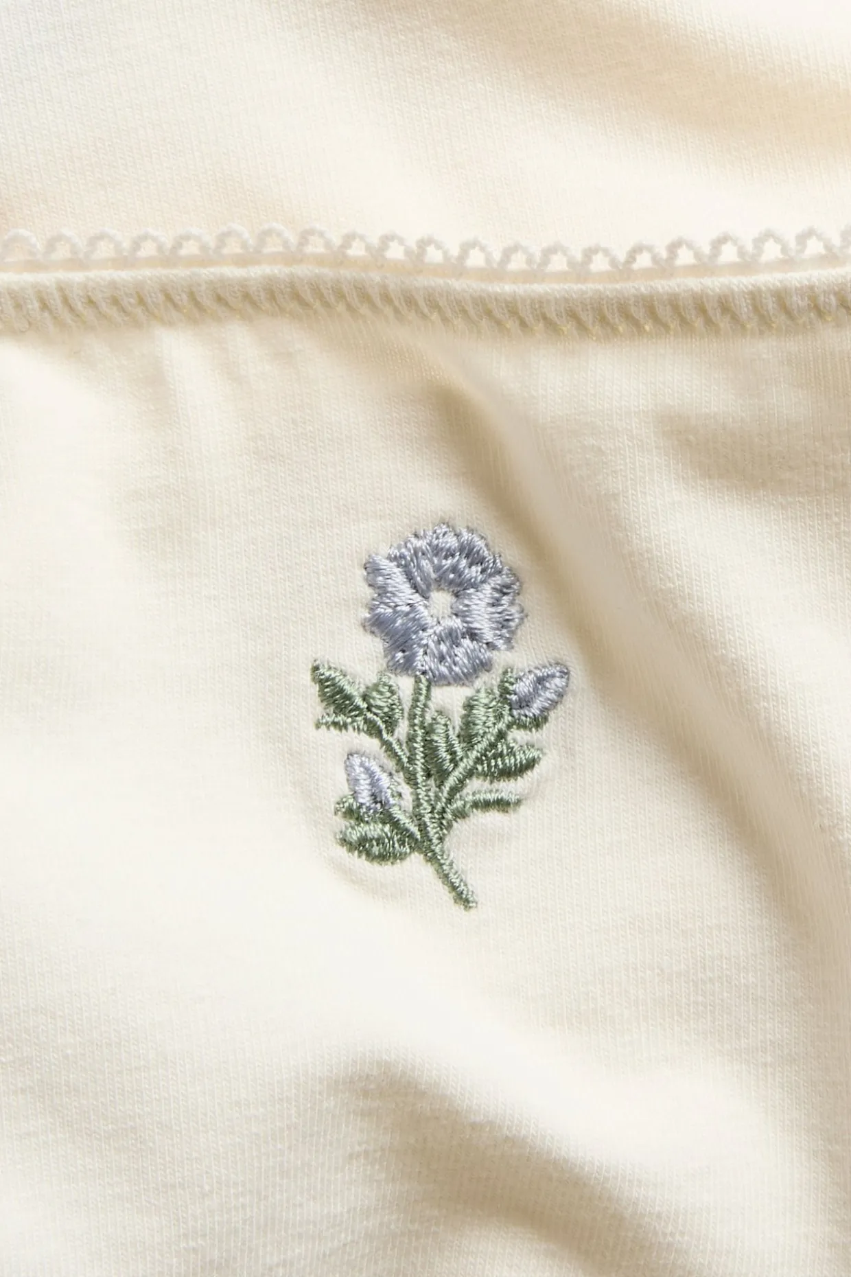 Brazilian-truse med broderi