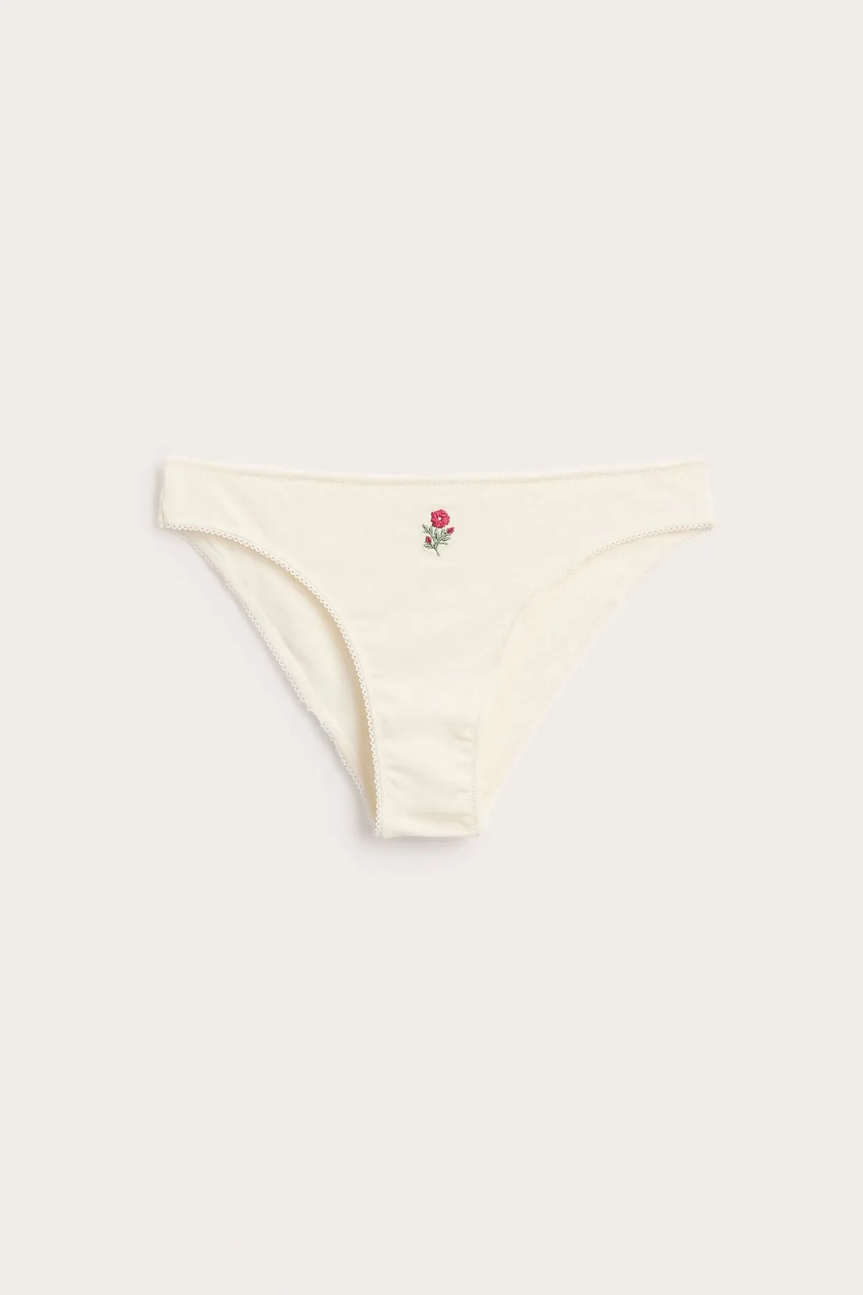 Brazilian-truse med broderi