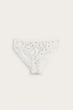 Brieftruse seamless med blonder