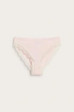 Brieftruse seamless med blonder