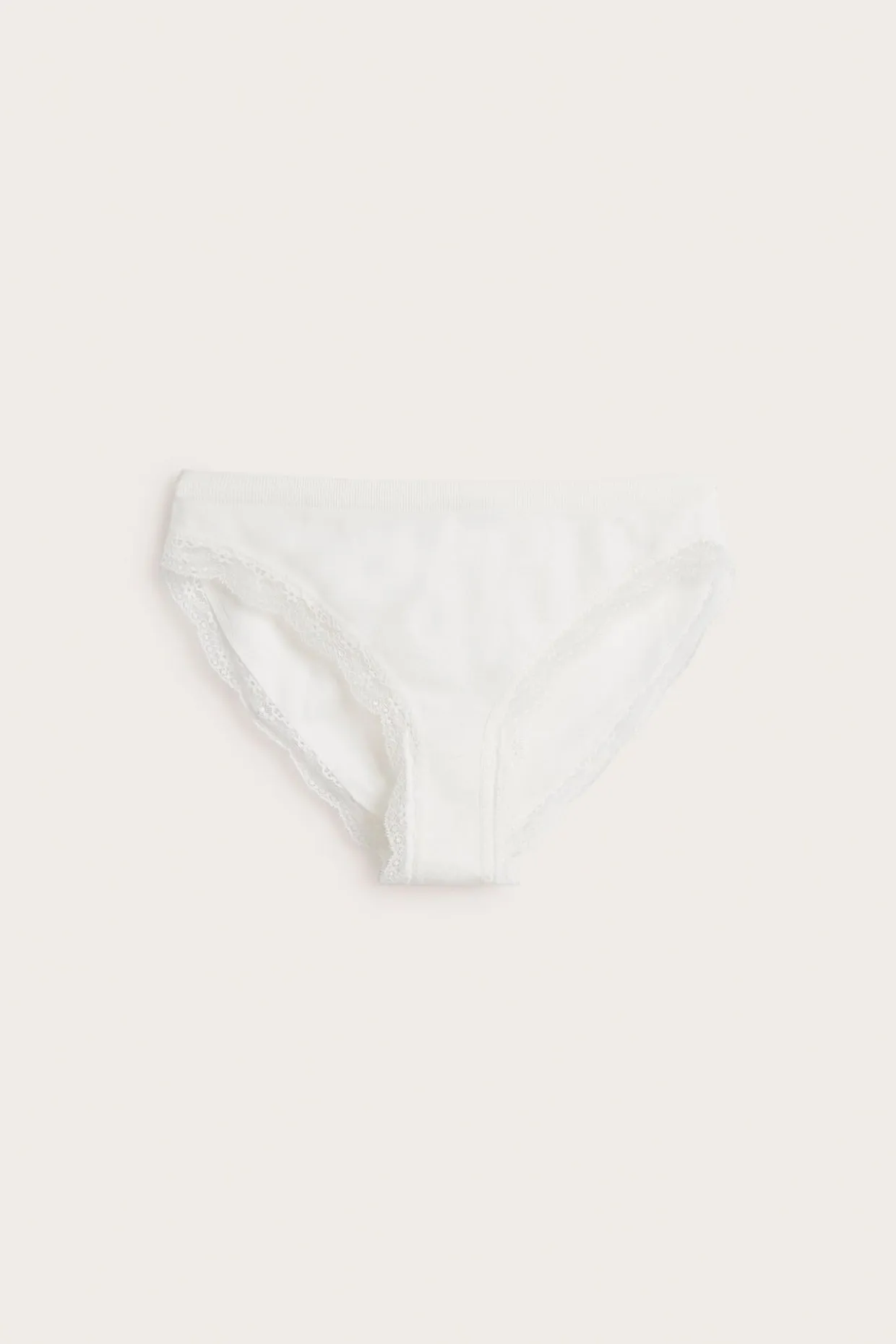Brieftruse seamless med blonder