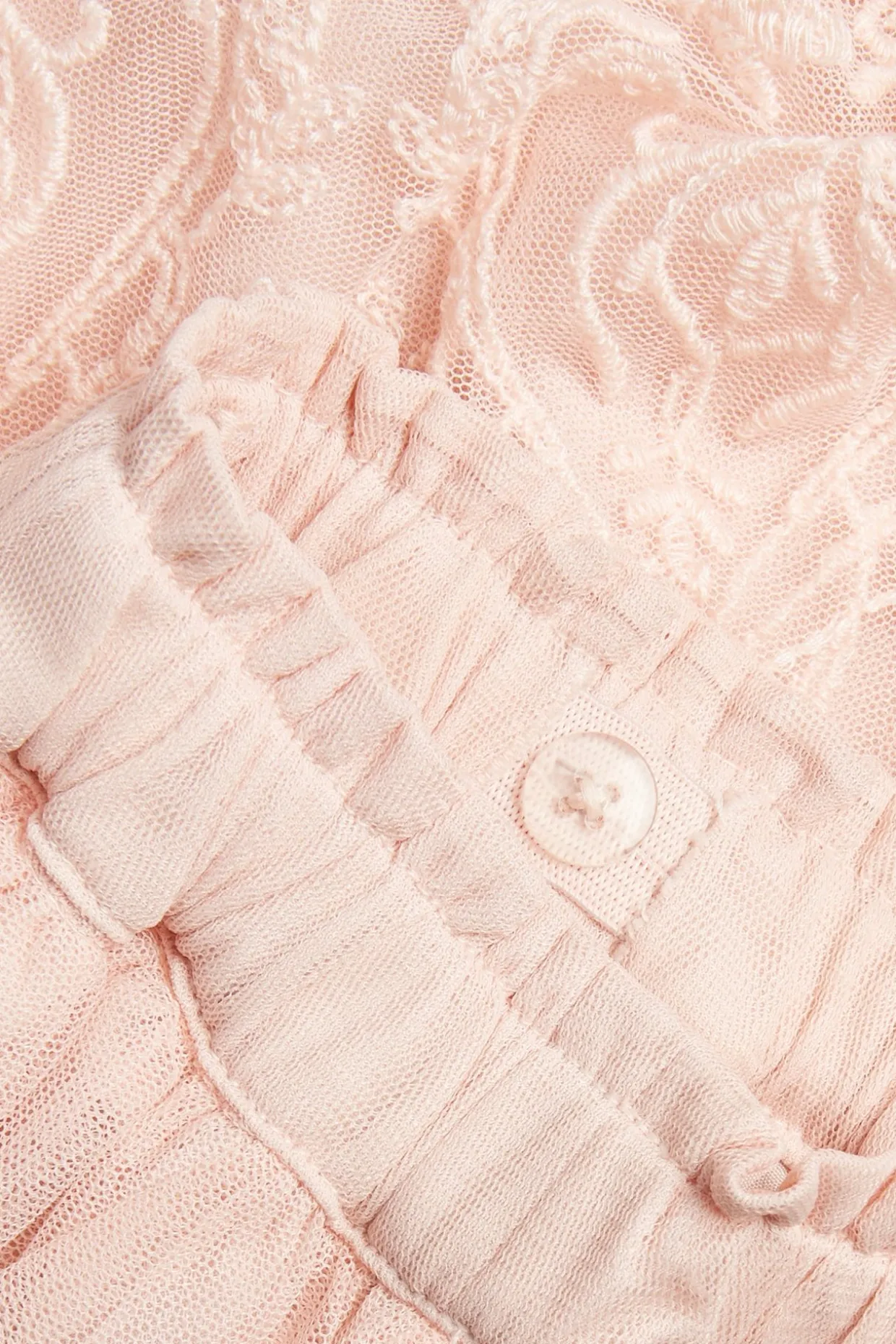 Brodert meshskjørt