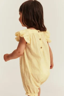 Brodert vevd romper