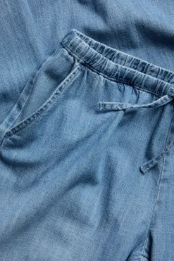 Bukse i myk denim