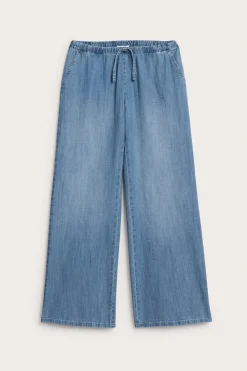 Bukse i myk denim