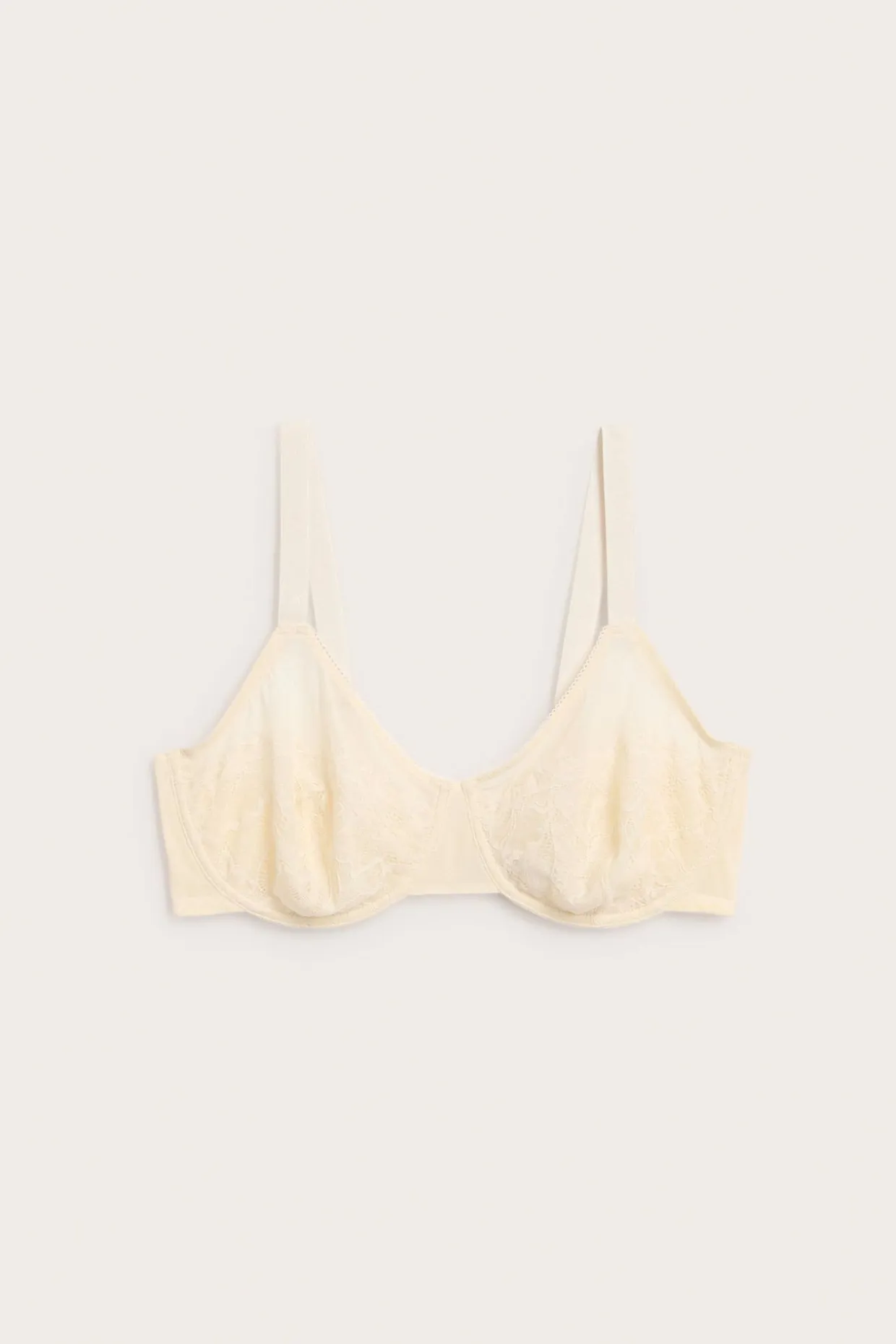 Bøyle-BH i blonder