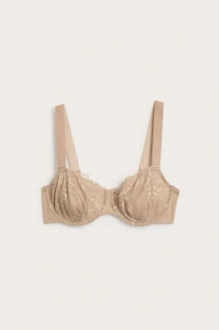 Bøyle-BH med blonder