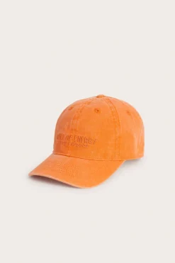 Caps i twill med broderi