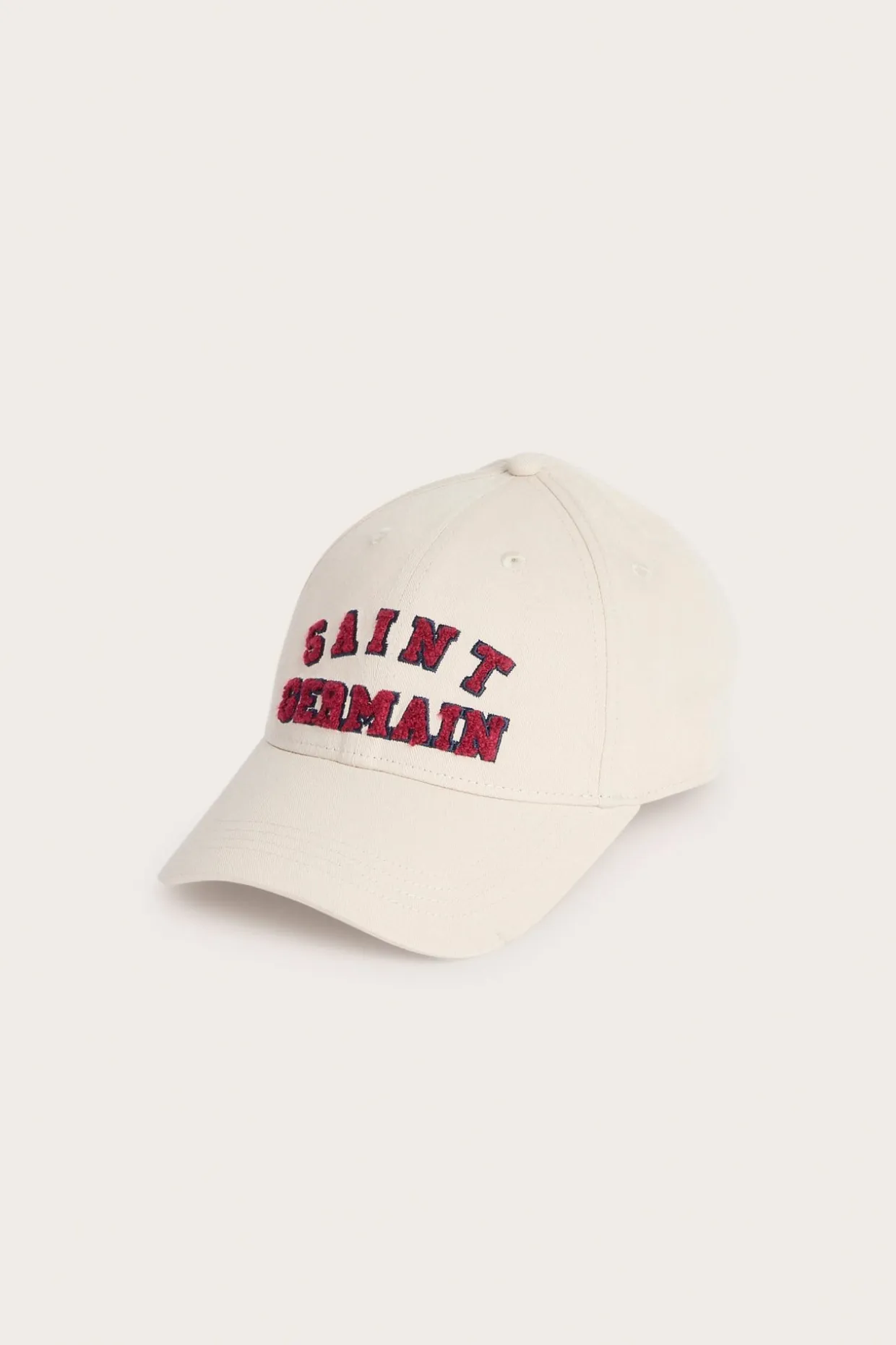 Caps med brodert tekst