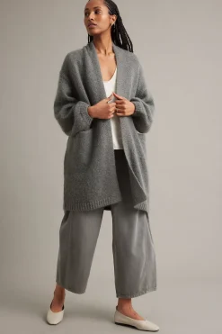 Cardigan i ullblanding