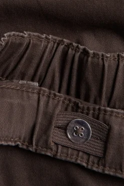 Cargobukser i elastisk twill