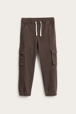Cargobukser i elastisk twill