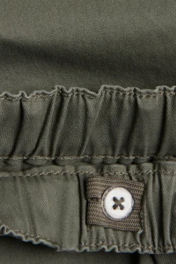 Cargobukser i elastisk twill
