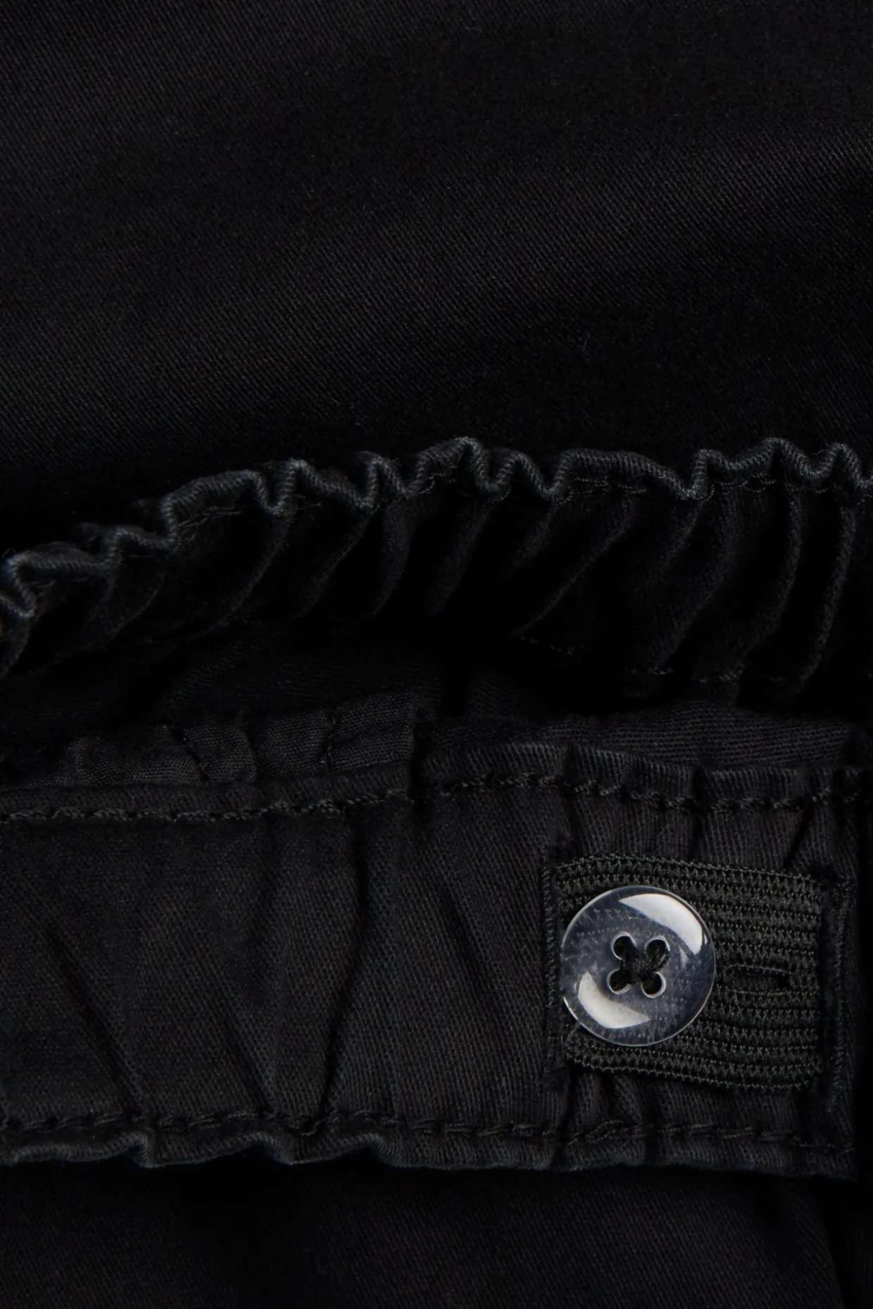 Cargobukser i elastisk twill