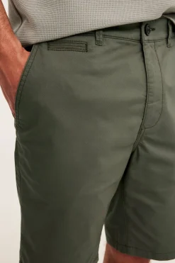 Chinosshorts i bomullstwill