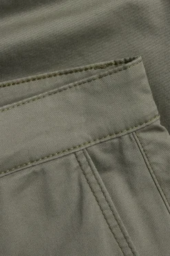 Chinosshorts i bomullstwill
