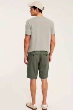 Chinosshorts i bomullstwill