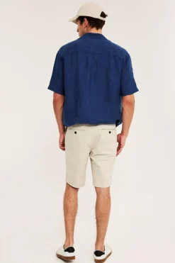Chinosshorts i bomullstwill