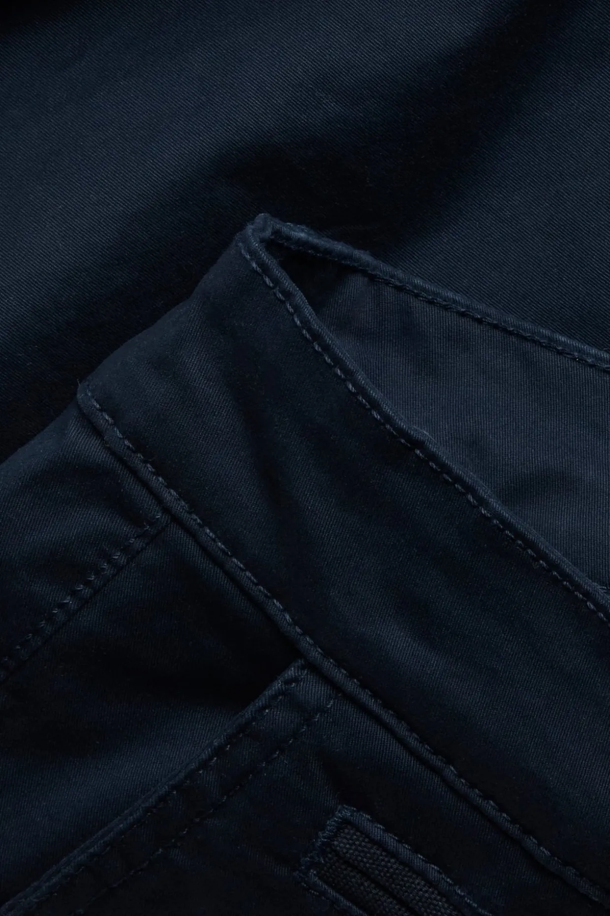 Chinosshorts i bomullstwill