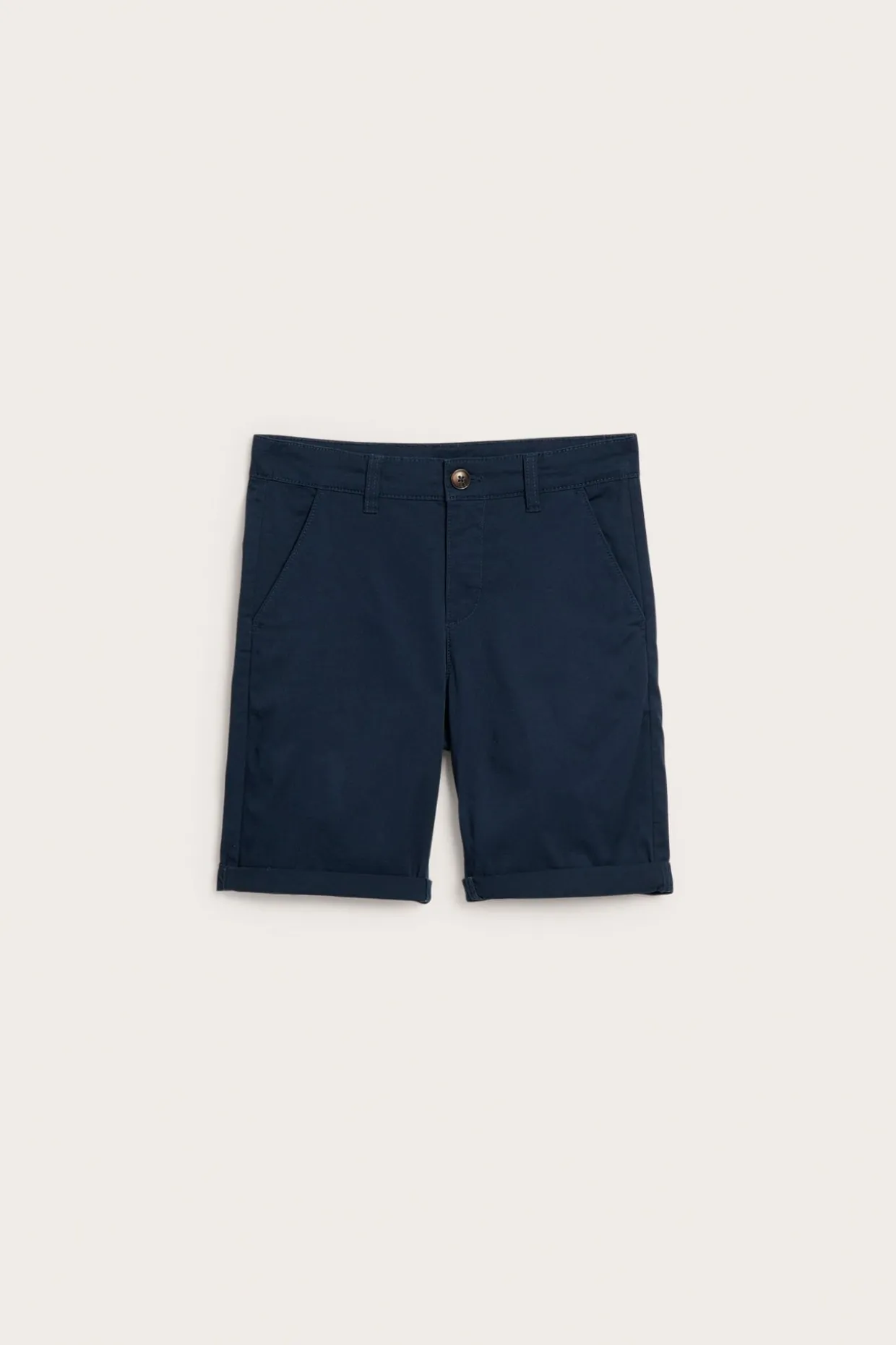 Chinosshorts i bomullstwill