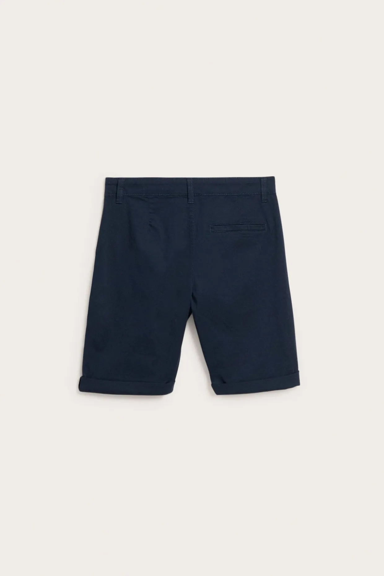 Chinosshorts i bomullstwill