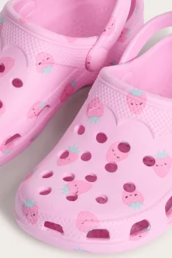 Clogs med jordbær