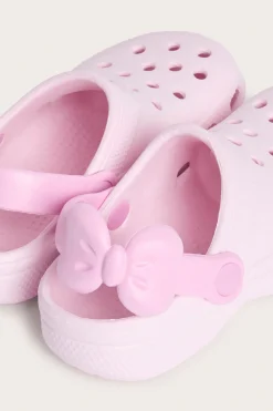 Clogs med sløyfe
