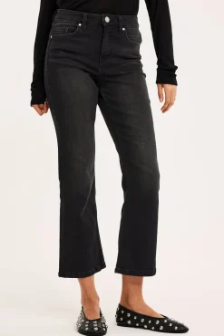 Cropped flare jeans regular waist