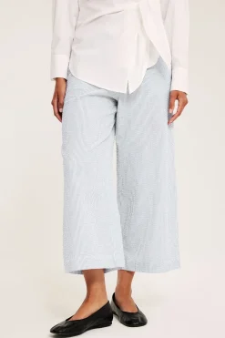 Culottes i seersucker