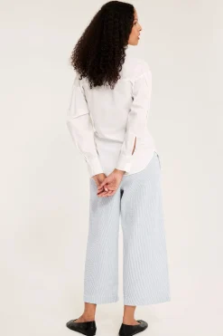 Culottes i seersucker
