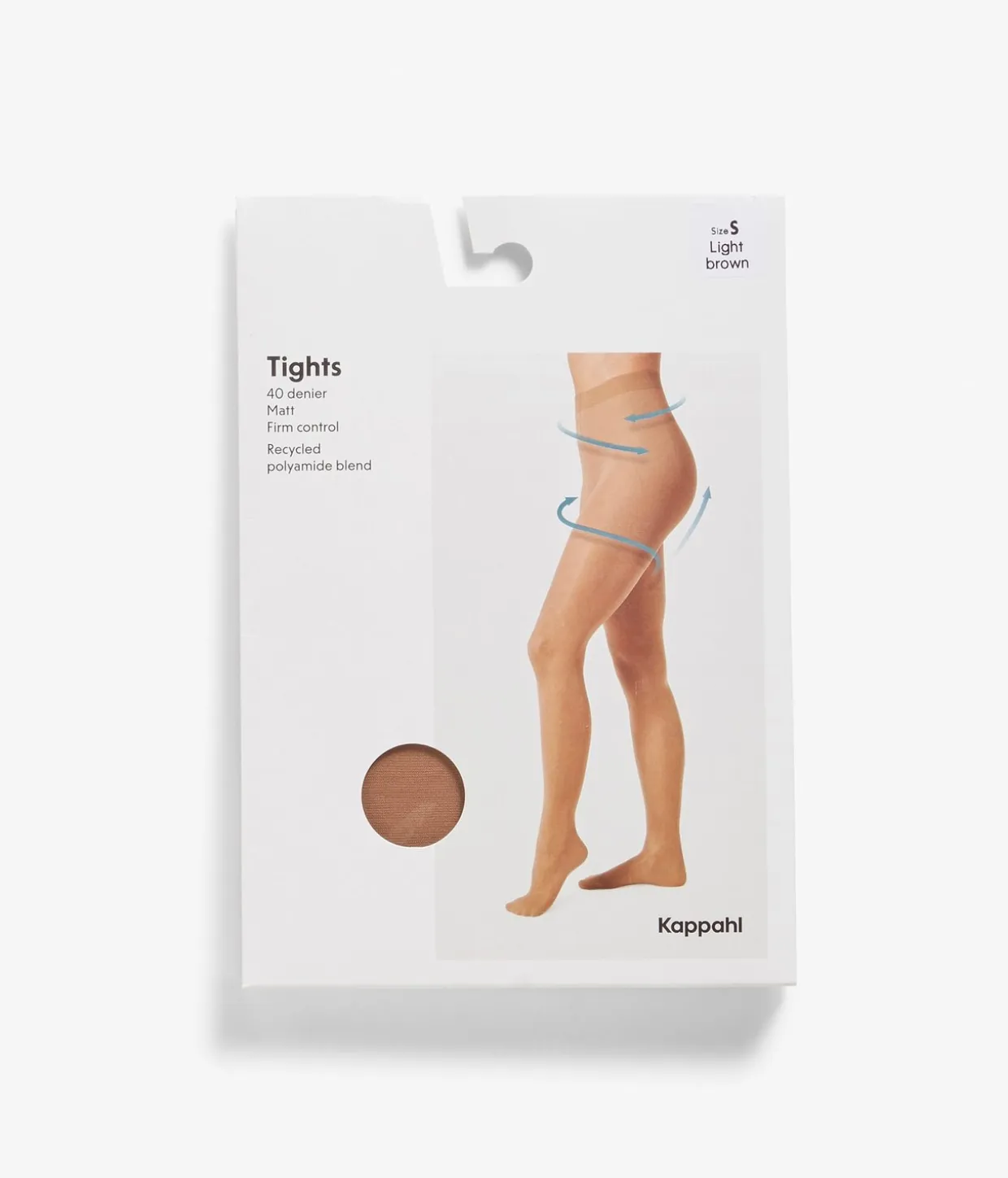 40 den firm shape control top strømpebukse