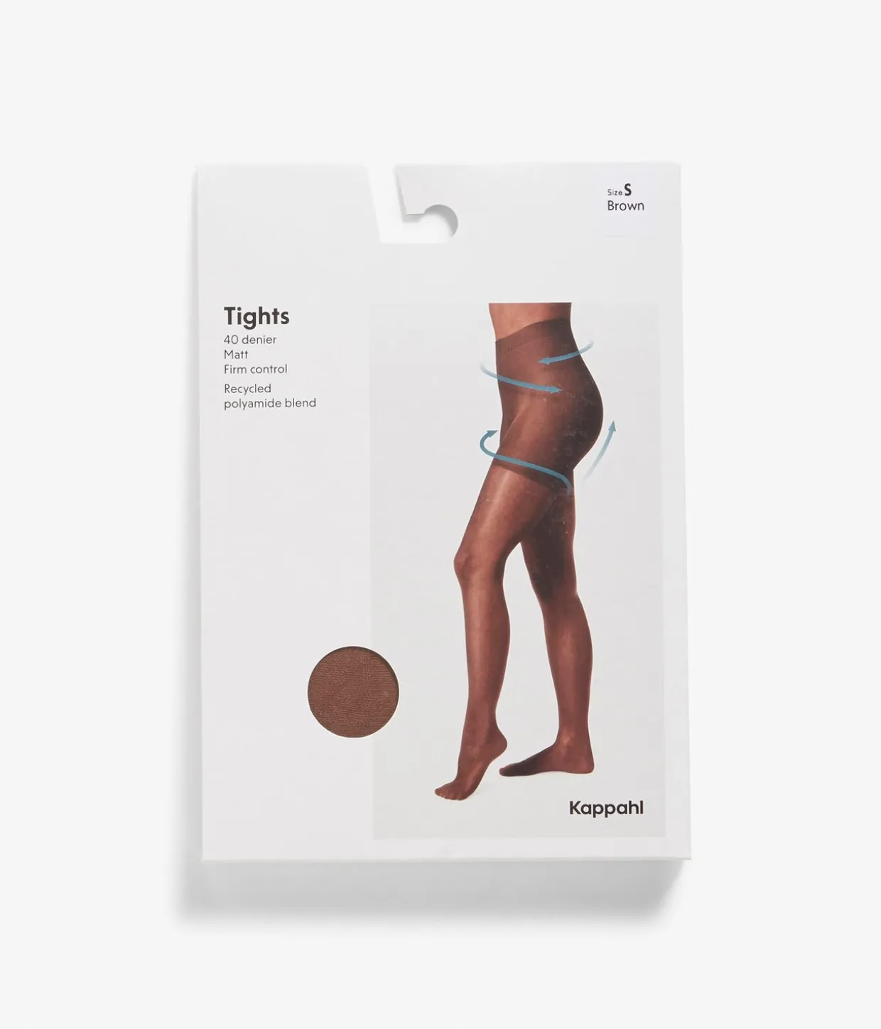 40 den firm shape control top strømpebukse